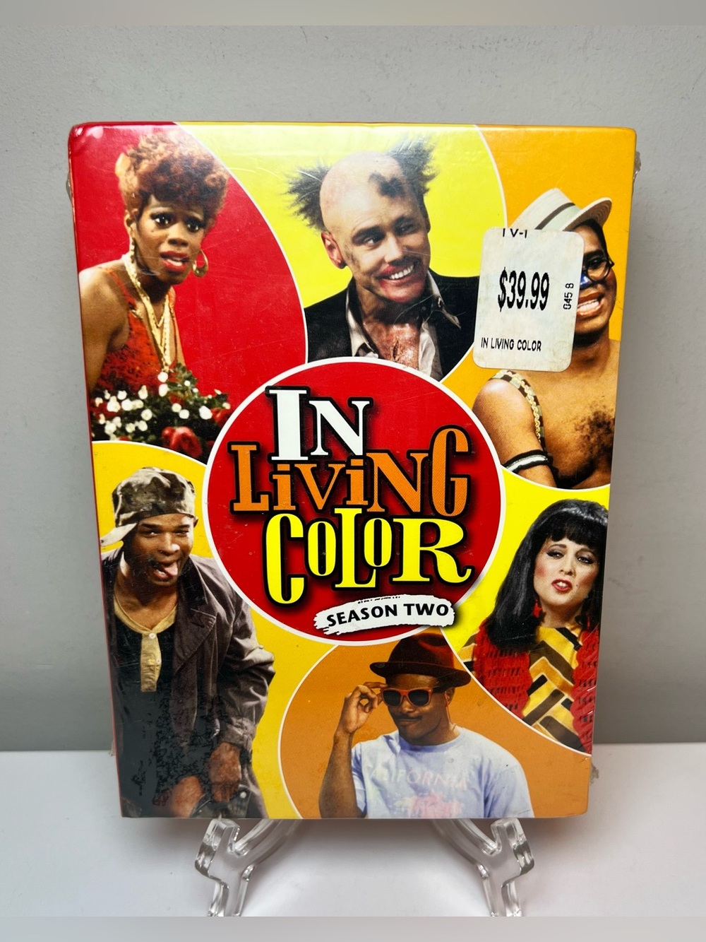In Living Color Season Two DVD Box Set - Colorful Retro Cover